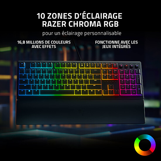 Clavier PC Razer Ornata V3 - Autre vue