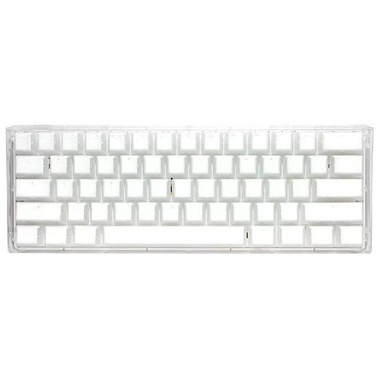 Clavier PC Ducky Channel One 3 Mini - Aura White - Cherry MX Speed Silver