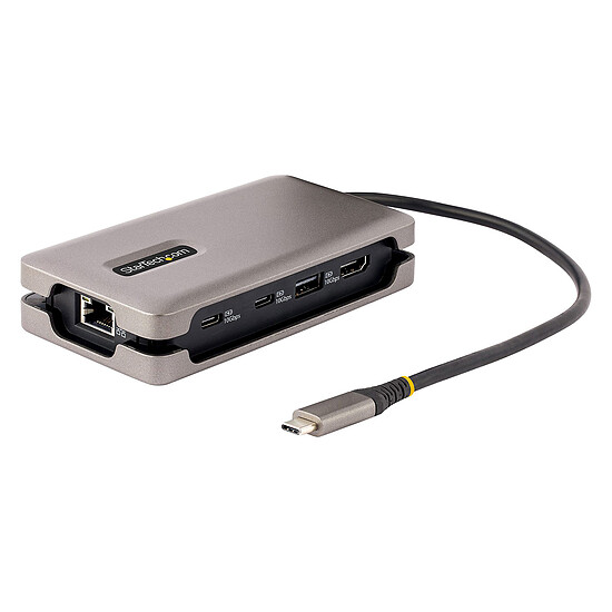 Station d'accueil PC portable StarTech.com Adaptateur multiport USB-C 3.1 - HDMI - Power Delivery 100 W - Autre vue