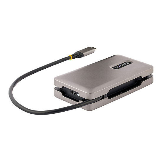 Station d'accueil PC portable StarTech.com Adaptateur multiport USB-C 3.1 - HDMI - Power Delivery 100 W - Autre vue