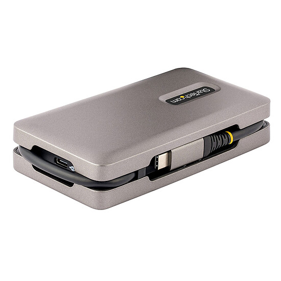 Station d'accueil PC portable StarTech.com Adaptateur multiport USB-C 3.1 - HDMI - Power Delivery 100 W - Autre vue