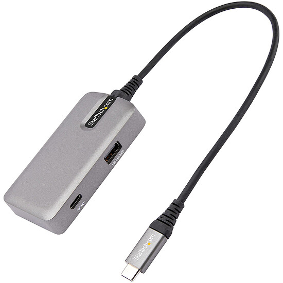 Hub USB StarTech.com Hub USB-C vers 4K 60Hz HDMI 2.0 + Power Delivery 100 W - Autre vue