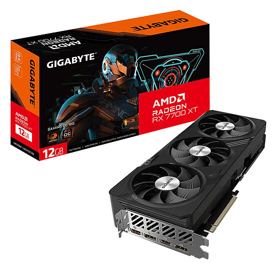 Carte graphique Gigabyte Radeon RX 7700 XT GAMING OC