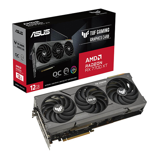 Carte graphique Asus Radeon RX 7700 XT TUF OC