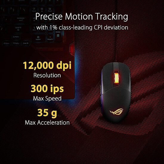 Souris PC Asus ROG Strix Impact III - Autre vue