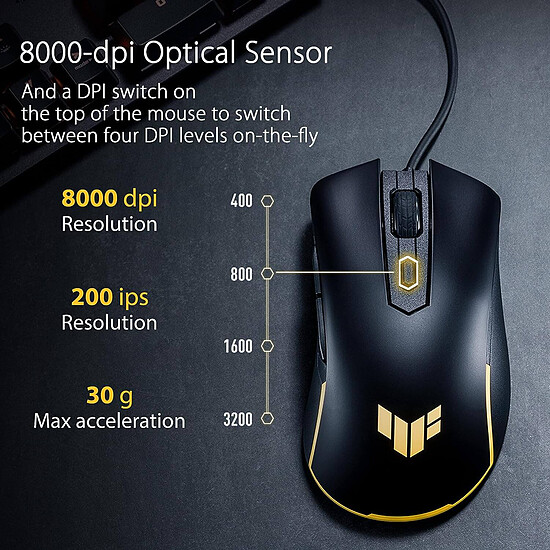 Souris PC Asus TUF M3 Gen II - Autre vue