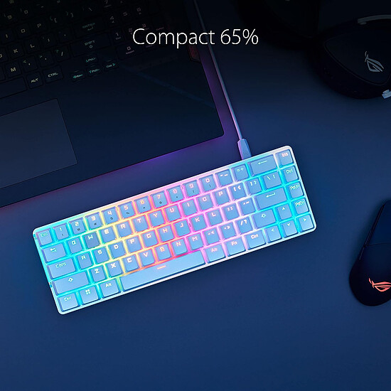 Clavier PC Asus ROG Falchion Ace - Asus ROG NX Red - Noir - Autre vue
