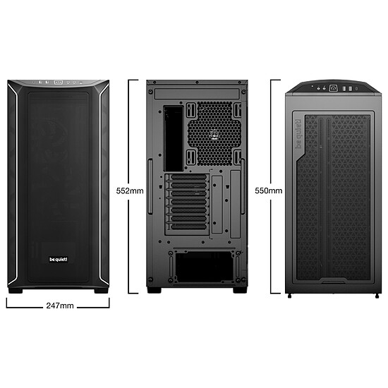 Boîtier PC be quiet! Shadow Base 800 DX - Noir - Autre vue