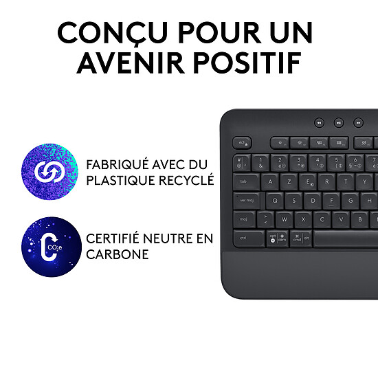 Clavier PC Logitech Signature K650 - Graphite - Autre vue