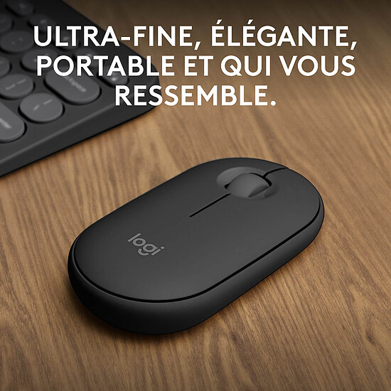 Souris PC Logitech Pebble 2 M350S - Blanc - Autre vue