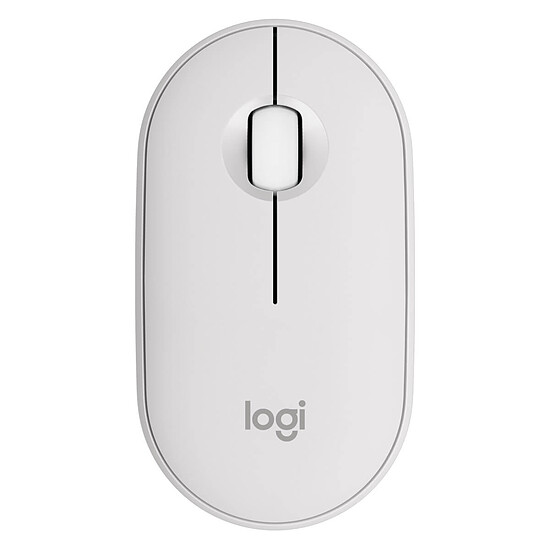 Souris PC Logitech Pebble 2 M350S - Blanc - Autre vue