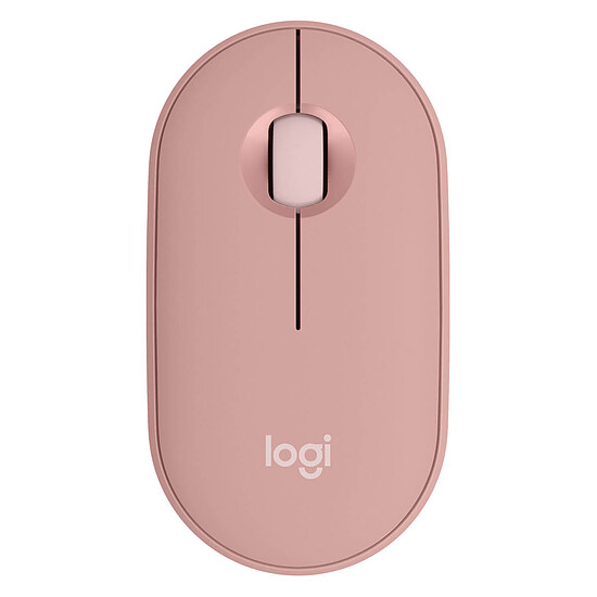 Souris PC Logitech Pebble 2 M350S - Rose - Autre vue