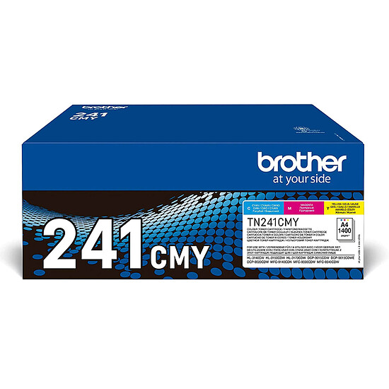 Toner Brother TN-241 - Cyan/Magenta/Jaune - Autre vue