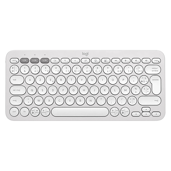Clavier PC Logitech Pebble Keys 2 K380s - Blanc - Autre vue