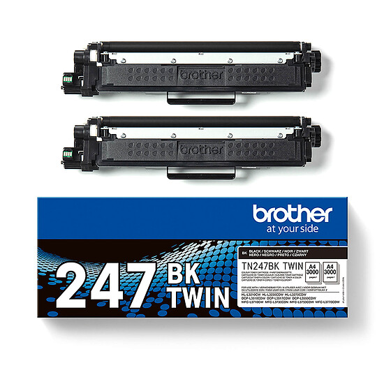 Toner Brother TN-247BK - Noir Pack Duo - Autre vue