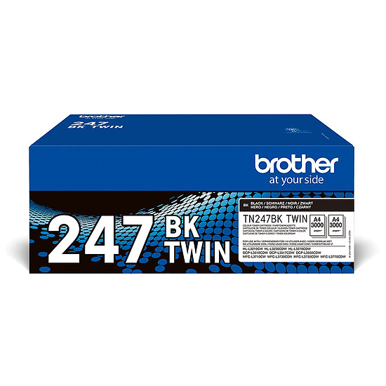 Toner Brother TN-247BK - Noir Pack Duo - Autre vue