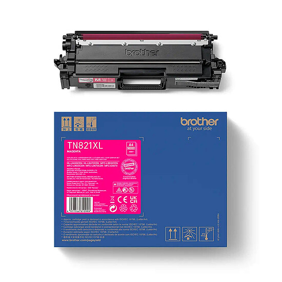 Toner Brother TN-821XL - Magenta - Autre vue