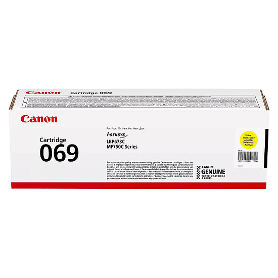Toner Canon 069 - Jaune - Autre vue