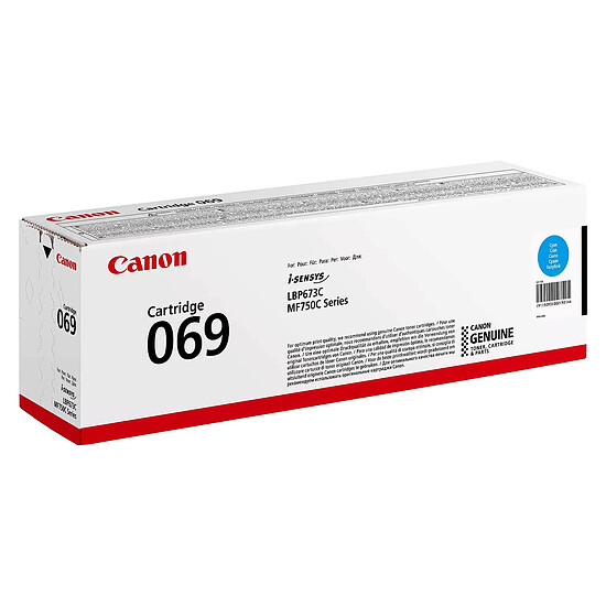 Toner Canon 069 - Cyan - Autre vue