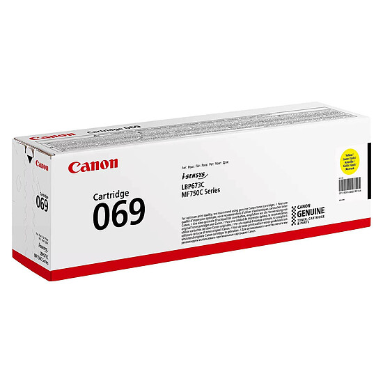 Toner Canon 069 - Jaune - Autre vue