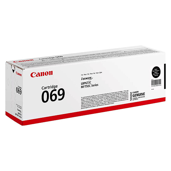 Toner Canon 069 - Noir - Autre vue