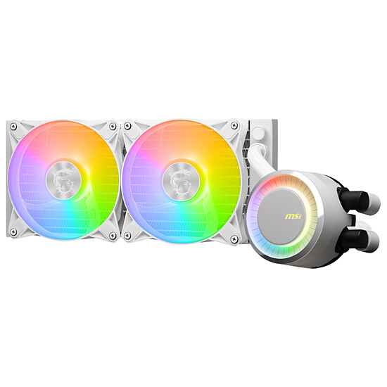 Watercooling AIO MSI MAG Coreliquid E240 - Blanc - Autre vue
