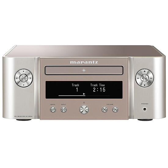 Mini-chaine Marantz Melody X M-CR612 Argent/Or + Focal Theva N°1 Dark Wood - Autre vue