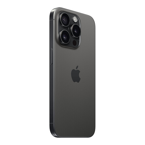 Smartphone reconditionné Apple iPhone 15 Pro (Titane noir) - 1 To · Reconditionné - Autre vue