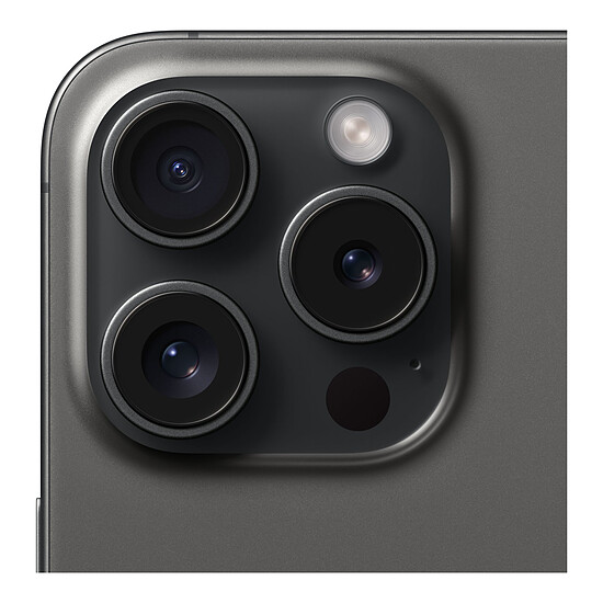 Smartphone reconditionné Apple iPhone 15 Pro (Titane noir) - 1 To · Reconditionné - Autre vue