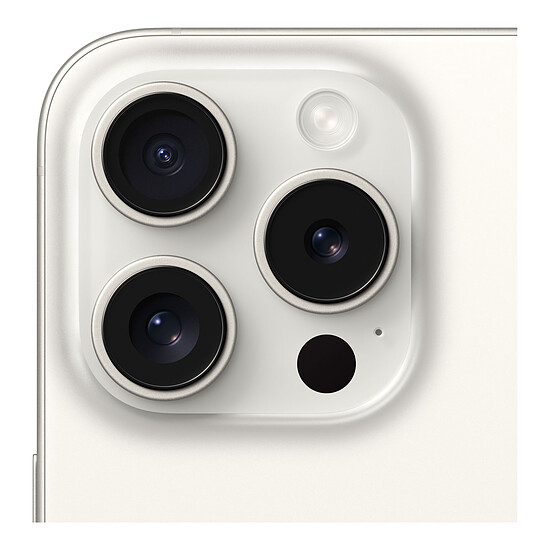 Smartphone reconditionné Apple iPhone 15 Pro (Titane blanc) - 128 Go · Reconditionné - Autre vue