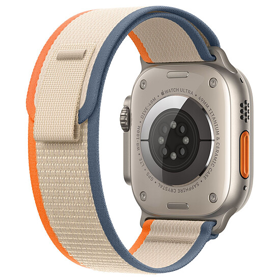 Montre connectée Apple Watch Ultra 2 GPS + Cellular - Titanium Case - Orange/Beige Trail Loop - 49 mm - M/L - Autre vue