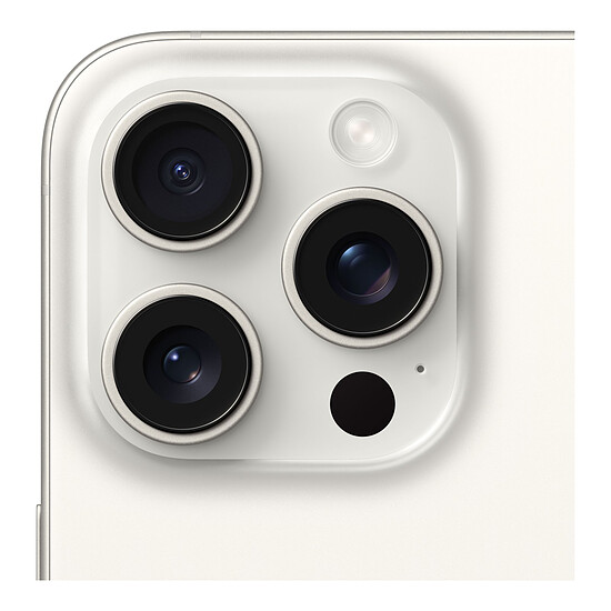 Smartphone reconditionné Apple iPhone 15 Pro Max (Titane blanc) - 512 Go · Reconditionné - Autre vue