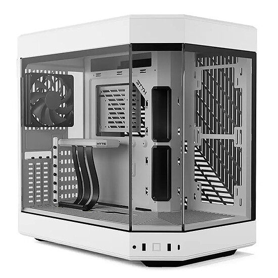 Boîtier PC Hyte Y60 Snow White - Blanc 