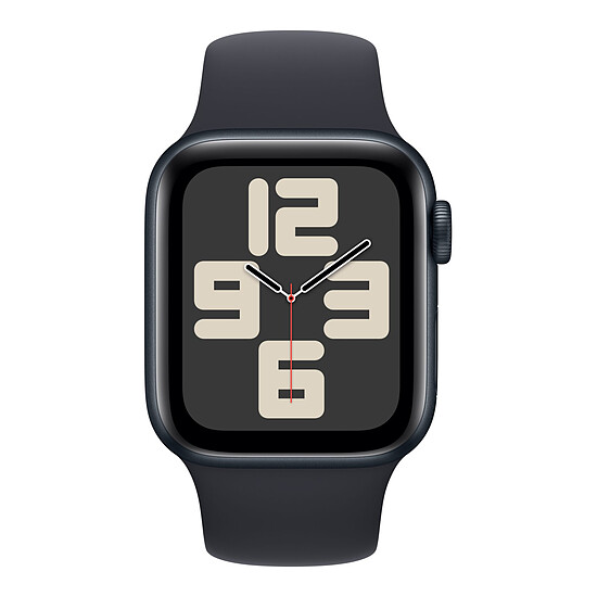 Montre connectée Apple Watch SE GPS + Cellular (2023) (Minuit - Bracelet Sport Band Minuit ) - 40 mm - Taille M/L - Autre vue