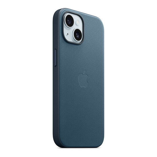 Coque et housse Apple Coque en tissage fin avec MagSafe pour iPhone 15 Plus - Bleu Pacifique - Autre vue