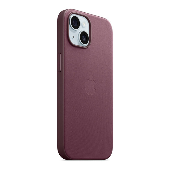 Coque et housse Apple Coque en tissage fin avec MagSafe pour iPhone 15 Plus - Mûre - Autre vue