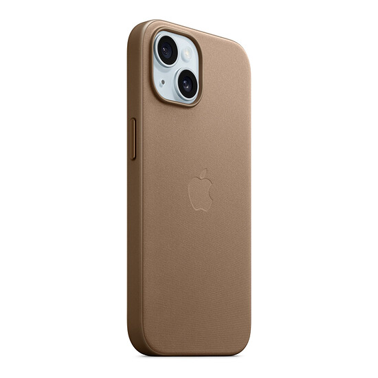 Coque et housse Apple Coque en tissage fin avec MagSafe pour iPhone 15 Plus - Taupe - Autre vue