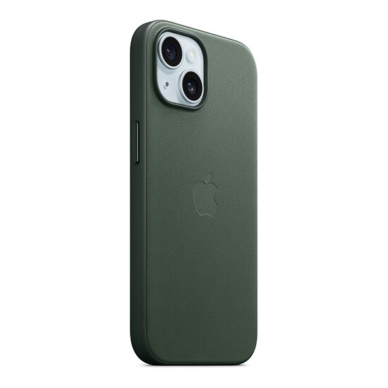 Coque et housse Apple Coque en tissage fin avec MagSafe pour iPhone 15 Plus - Chêne vert - Autre vue