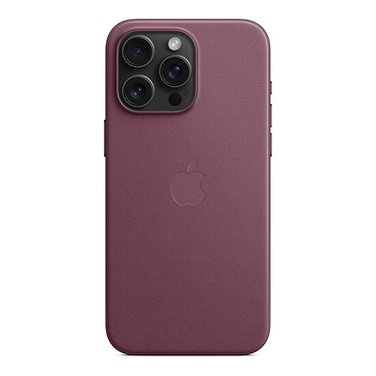 Coque et housse Apple Coque en tissage fin avec MagSafe pour iPhone 15 Pro Max - Mûre - Autre vue