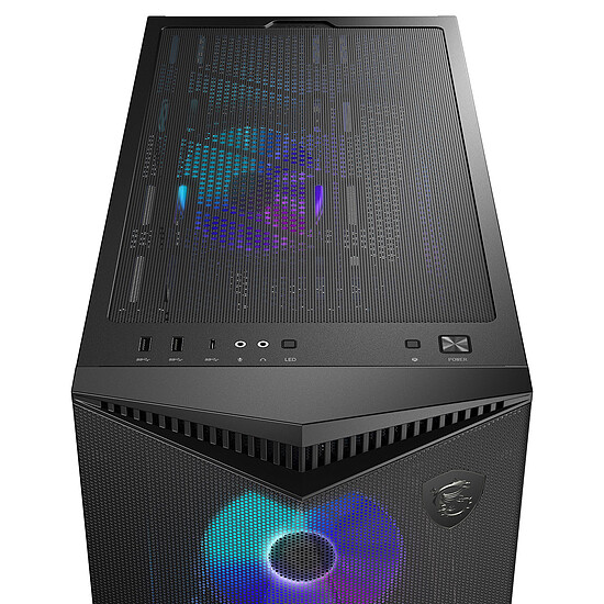 Boîtier PC MSI MPG Gungnir 300R Airflow - Noir - Autre vue