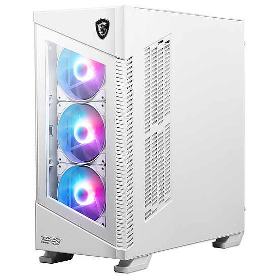Boîtier PC MSI MPG VELOX 100R - Blanc - Autre vue