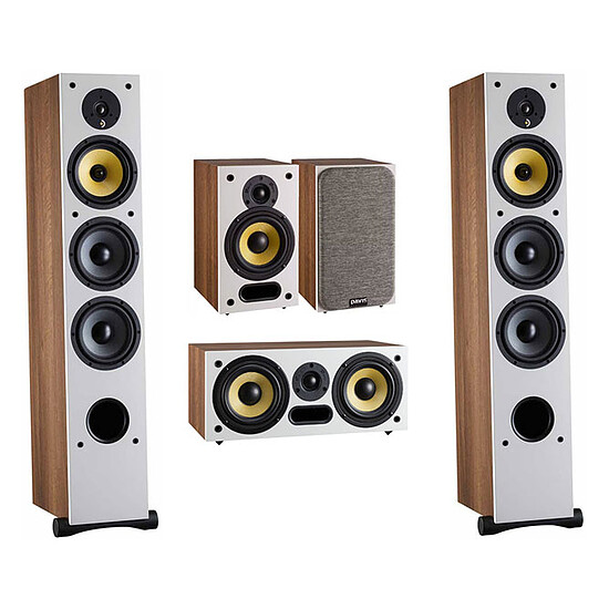 Enceintes HiFi / Home-Cinéma Davis Acoustics Pack Ariane 7 - Noyer PM
