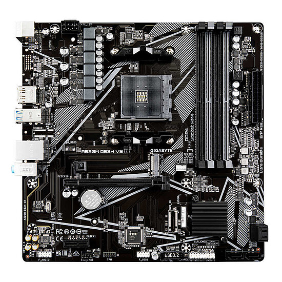 Carte mère Gigabyte A520M DS3H V2 - Autre vue