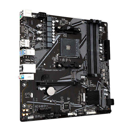 Carte mère Gigabyte A520M DS3H V2 - Autre vue
