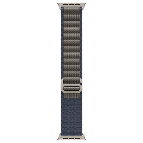 Accessoires montre et bracelet Apple Boucle Alpine Bleu pour Apple Watch 49 mm - Taille M
