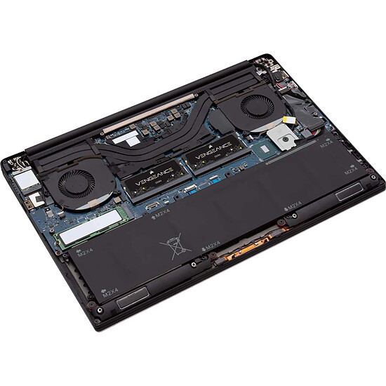 Mémoire RAM Corsair Vengeance SODIMM - 2 x 8 Go (16 Go) - DDR4 2666 MHz - CL18 - Autre vue