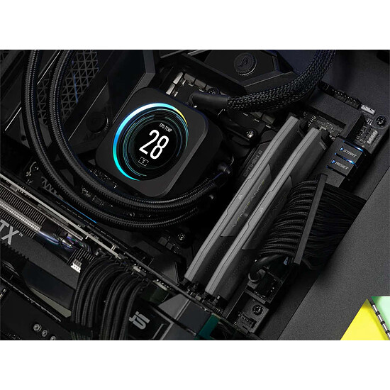 Mémoire RAM Corsair Vengeance - 2 x 16 Go (32 Go) - DDR5 6000 MHz - CL36 - Ryzen Edition - Autre vue