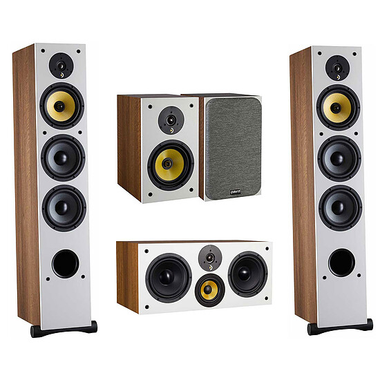 Enceintes HiFi / Home-Cinéma Davis Acoustics Pack Ariane 7 Noyer GM