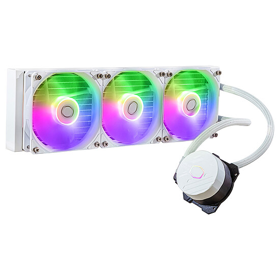 Ventirad Cooler Master MasterLiquid ML360 Core ARGB - Blanc 