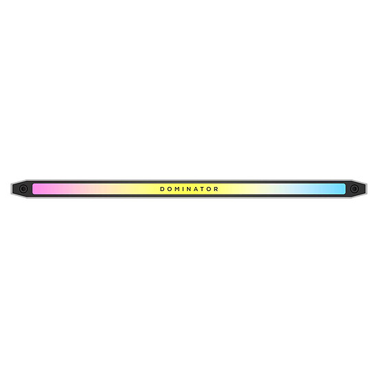 Mémoire RAM Corsair Dominator Titanium RGB White - 2 x 48 Go (96 Go) - DDR5 6600 MHz - CL32 - Autre vue